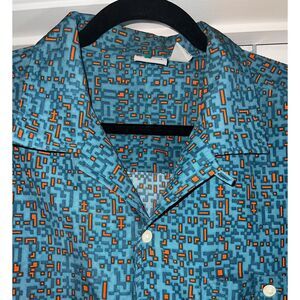 Vintage Op Ocean Pacific Shirt Size Med Hawaiian Camp Button Short Sleeve‎ Surf